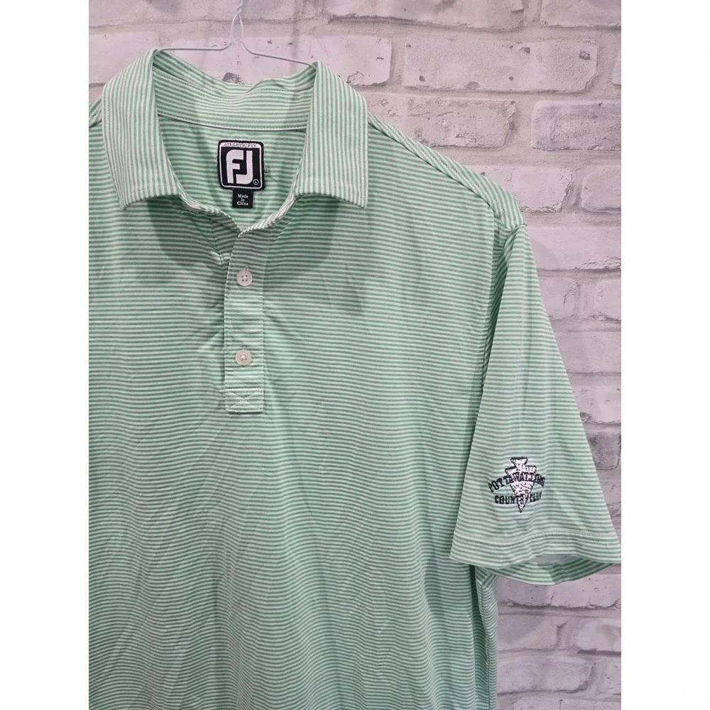 Foot Joy Athletic Fit‎ Polo L Pottawattomie Country Club Michigan City, IN